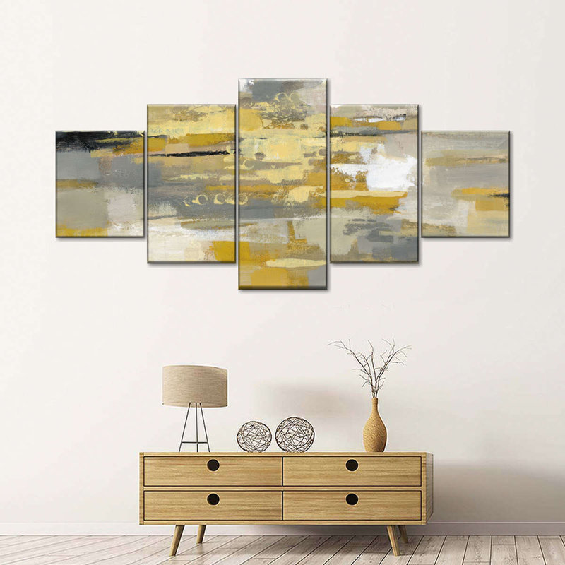 Urban Walkway, reproduction d'art sur toile, H 24 po x l 55 po x P 1,25 po