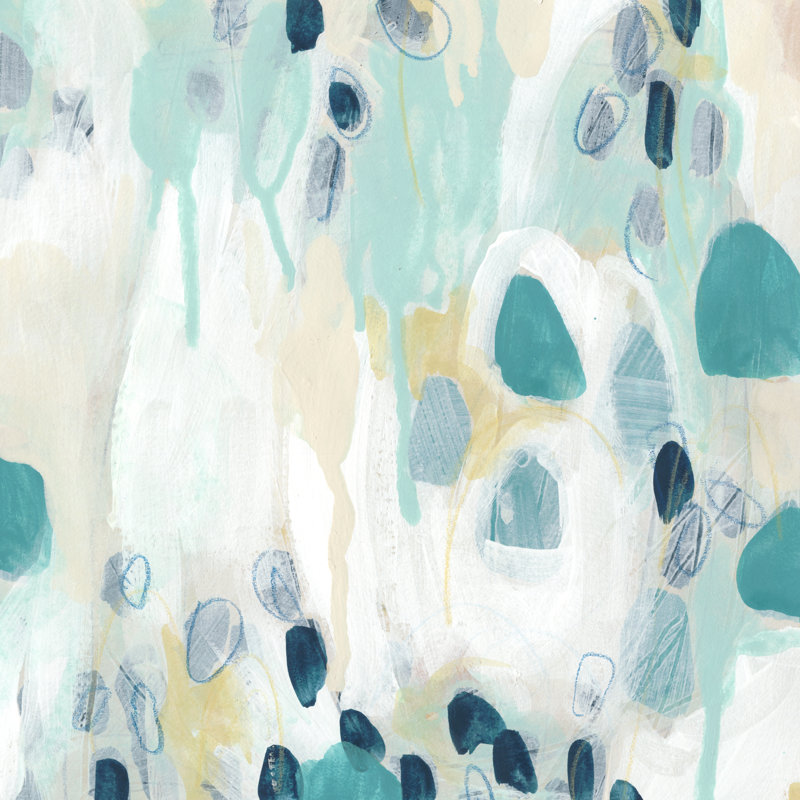 Sky Pebbles IV by June Erica Vess - Wrapped Canvas Painting, 51cm H x 51cm W