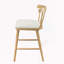 Tabouret de comptoir en bois rembourré, ensemble de 4-1850418009-1850418015