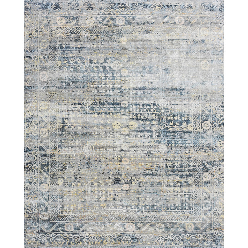 Abstract Area Rug, Rectangle 5' x 8'
