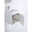 Ensemble de meuble-lavabo simple 17 po mural