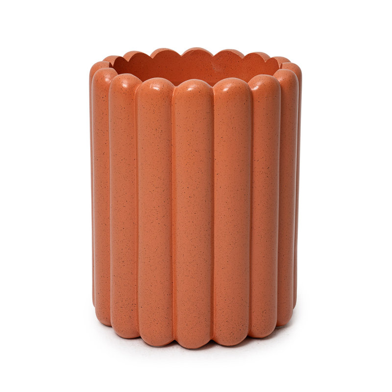 Jardinière moyenne Tiramisu d'une hauteur de 20 pouces, Rouge