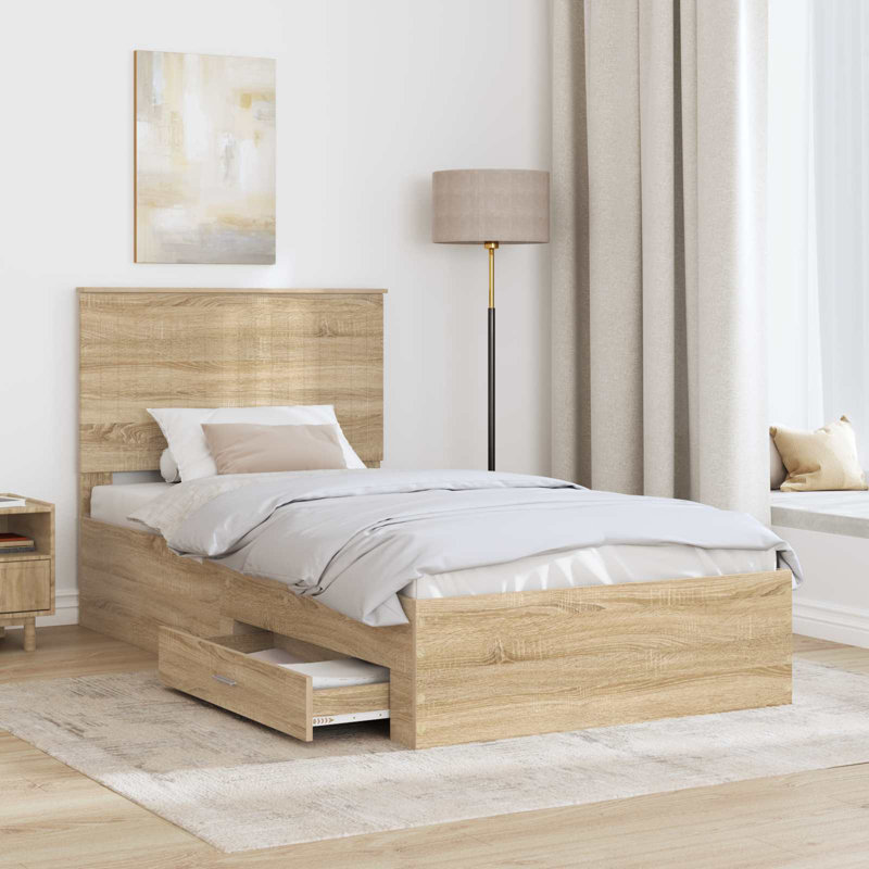 Bed, Sonoma Oak, Single (3')