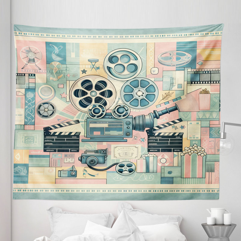 Tapisserie en microfibre, H 104 po x l 88 po