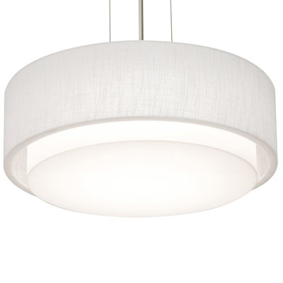 Luminaire suspendu tambour 3 lumières Ashantis
