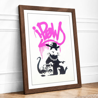 Road Rat Urban Art - Print