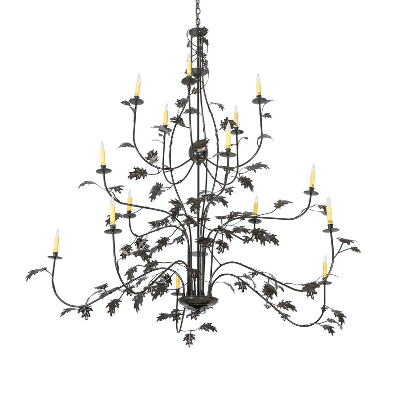 Rosalin 15 - Light Dimmable Empire Chandelier