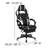 Bridesdale Gaming Bundle-Cup/Headphone Desk & Reclining Footrest Chair-1426605473