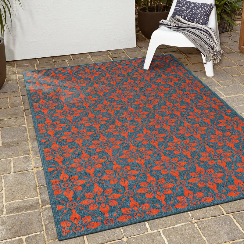Tapis d'extérieur à treillis, Rectangle 9 pi x 12 pi
