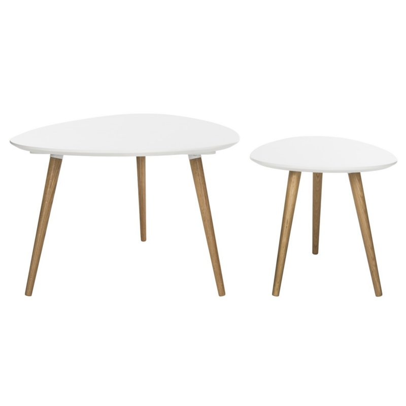 Ensemble de tables basses 2 pièces Chay