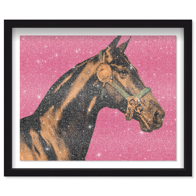 Hue Equine IV Framed Graphic Art