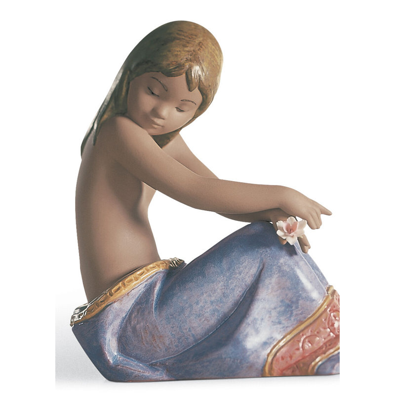 Island Beauty Girl Figurine