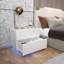 Clickett 60cm W Particle Board / Chipboard Bedside Table-1982584626