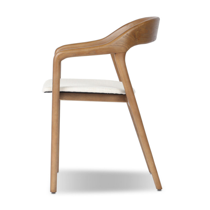Amare Dining Armchair, Brown, Alcala Cream