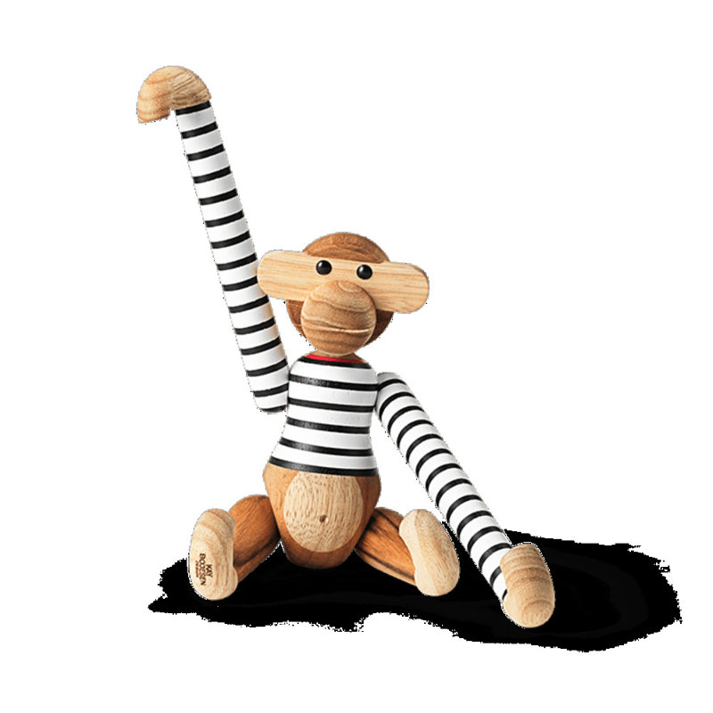 Figurine singe x Mads Norgaard, H 11 po x l 4,3 po x P 11,4 po