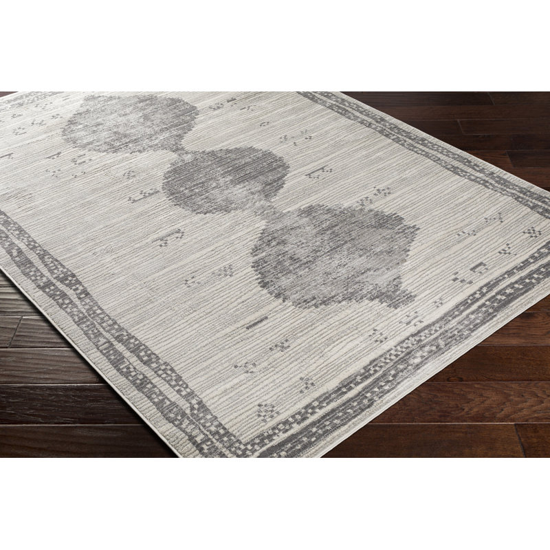 Moroccan Indoor Rug, Rectangle 6'7" x 9'