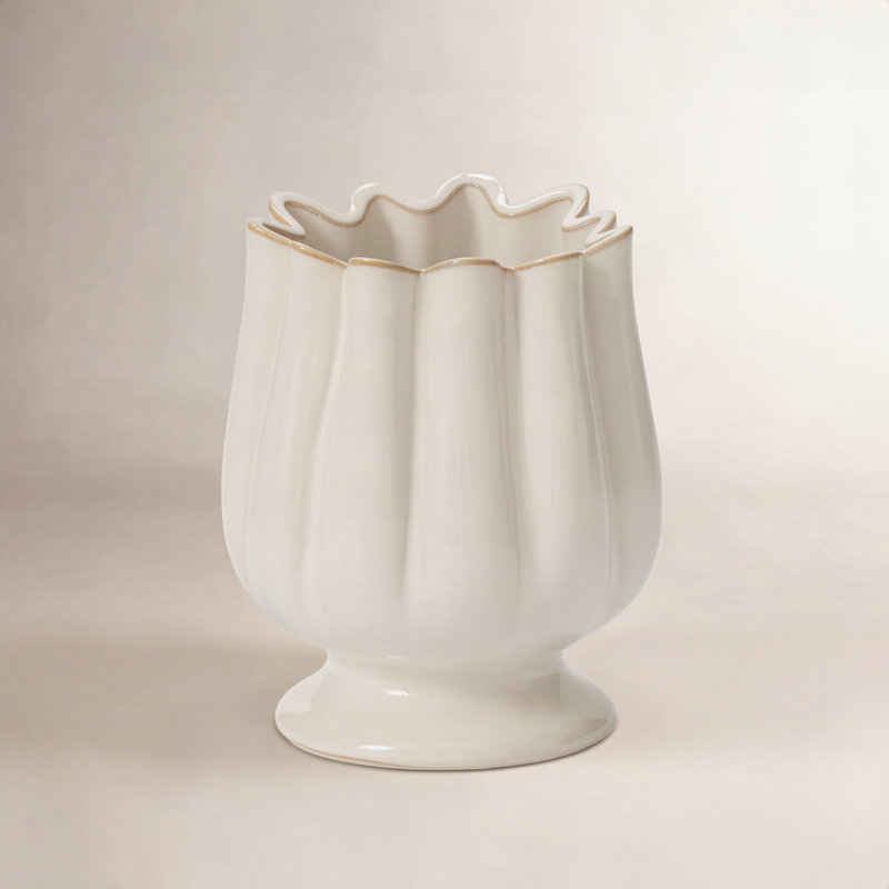 Tulipa Vase, 5.25" H x 4.25" W x 4.25" D