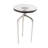 Carolan Glass Cross Legs End Table-1504719206