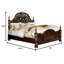 Lit standard avec matelas Dionne-1142487018