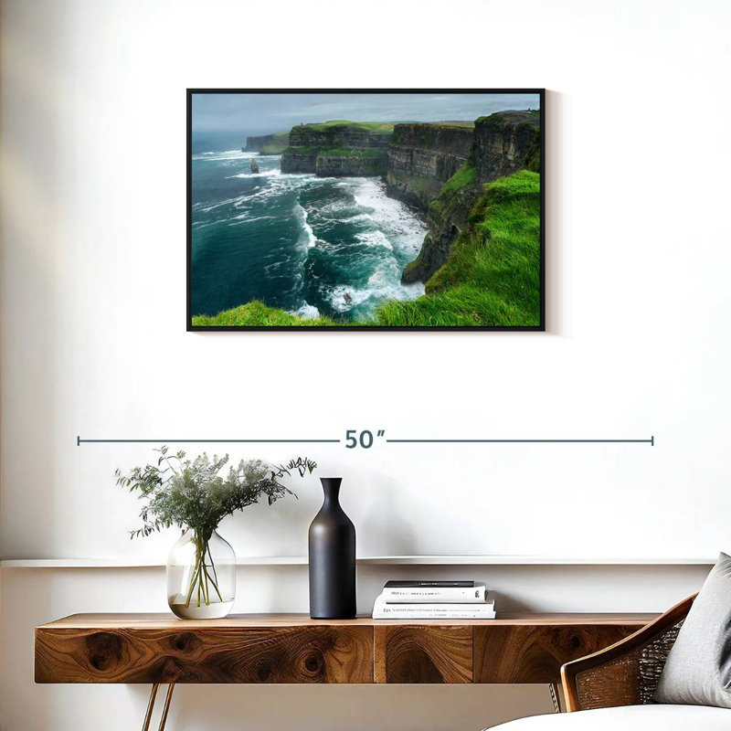 Hannes Windy Cliffs Of Moher, 21" H x 31" W
