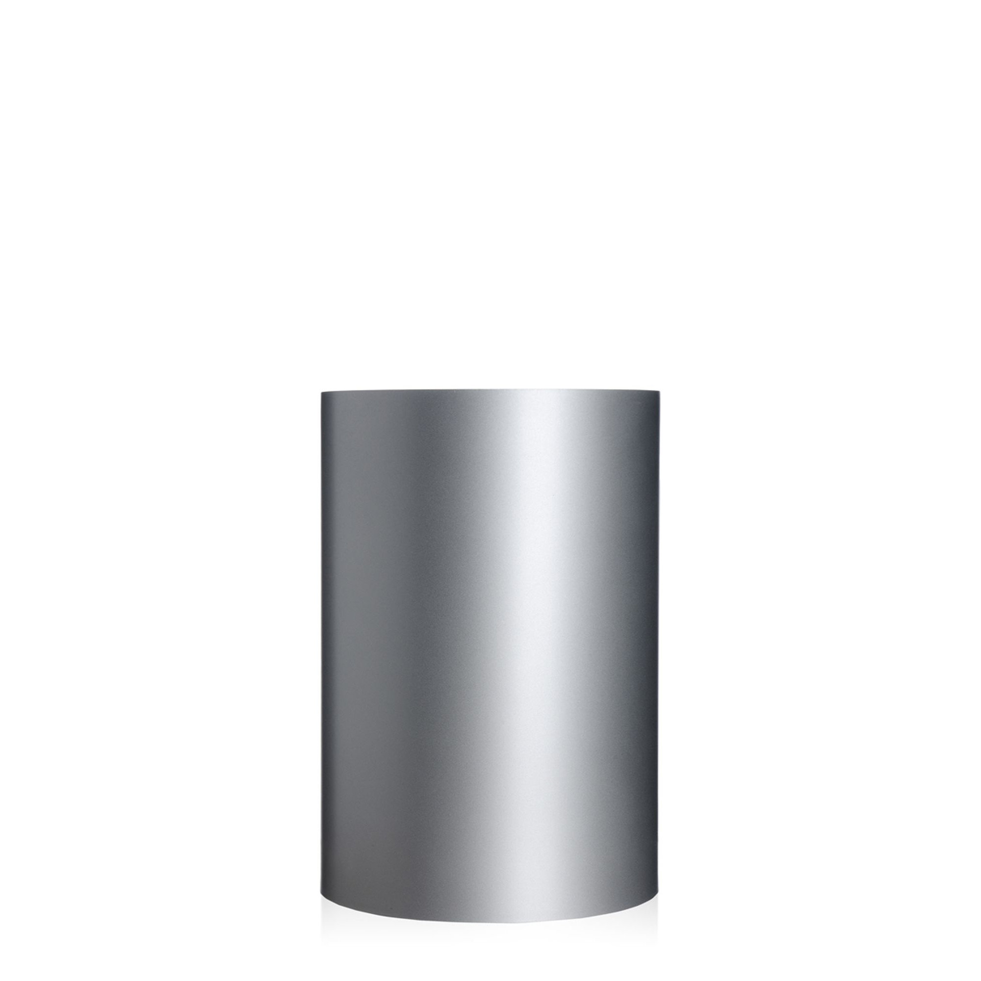 4.9 Gallons Waste Bin, Matte Silver
