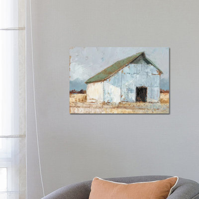 Whitewashed Barn I by Ethan Harper - Gallery-Wrapped Canvas Giclée on Canvas