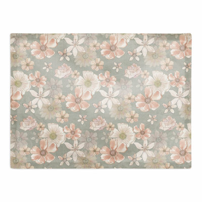 Forlini Cotton Floral Rectangle Placemat