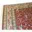Hand Knotted Wool Area Rug in Rust And Ivory