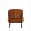 Chaise d'appoint moderne 25,5 po Boucle