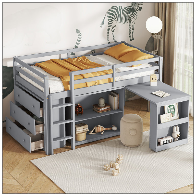 Bed For Bedroom, Gray