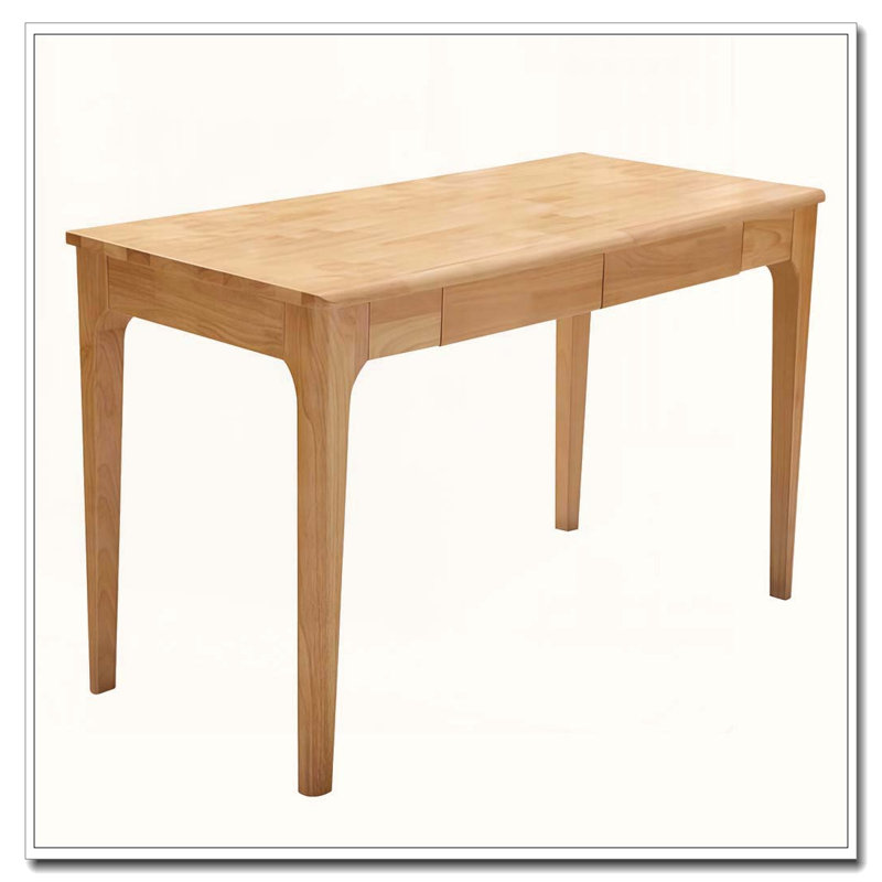 Bureau en bois massif avec tiroirs, Wood