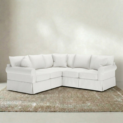 Amari Slipcovered Corner Sectional