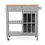 Armoire pour îlot de cuisine avec 2 tiroirs et 2 tablettes