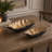 Metallic Aluminum Leaf Bowl