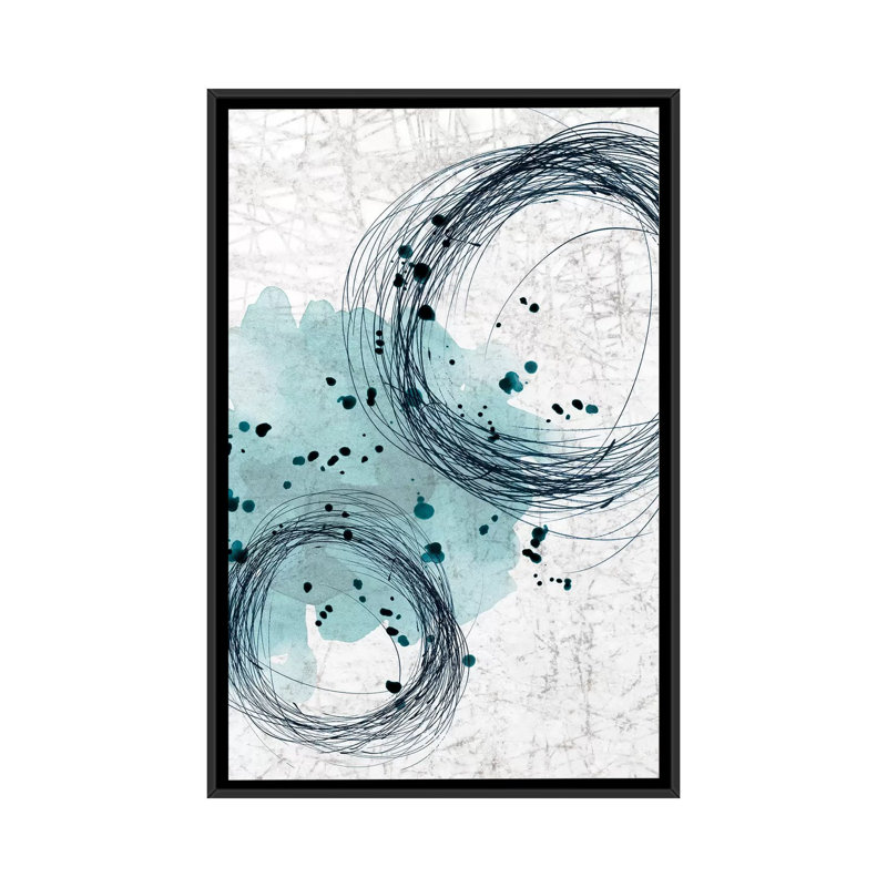 «Close», reproduction d'impression sur toile, H 26 po x l 18 po x P 1,5 po, Toile avec cadre noir, Pas de tapis