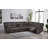 Copey Upholstered Reclining L-Shaped Sectional Reversible