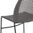Oliverson Plastic Stacking Lobby Chairs with Honeycomb Backs-409419449-409419454