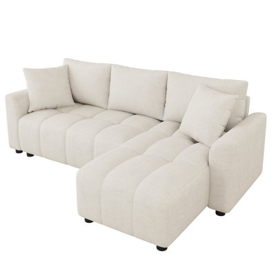 3 Seater Chenille Sofa