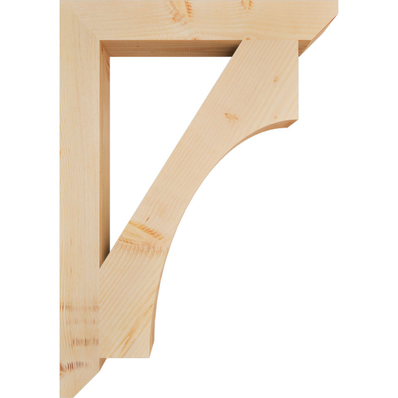 Support en bois Westlake, Sapin de Douglas, H 40 po x l 3,5 po x P 28 po