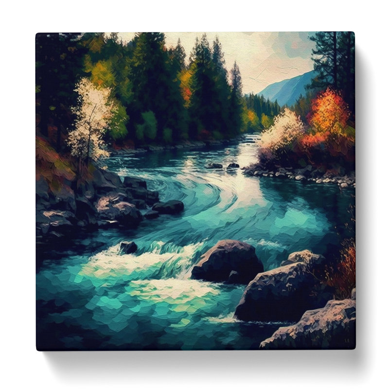 Modern Wall Art - Wrapped Canvas