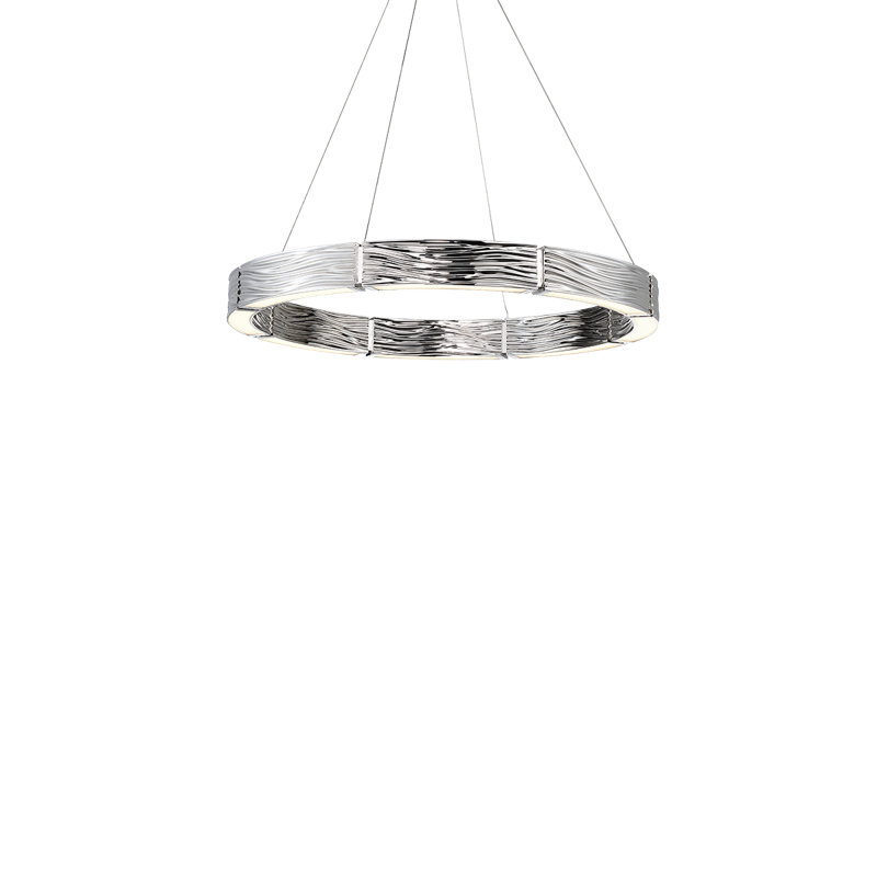 Zelda 8 - Light Dimmable LED Wagon Wheel Chandelier
