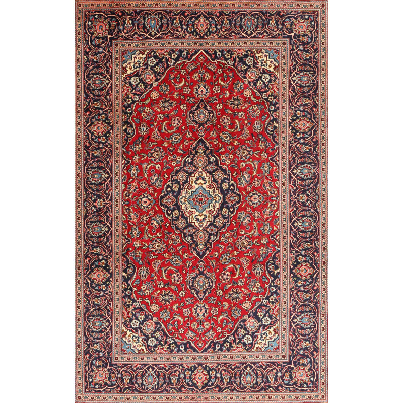 Abiorn Oriental Indoor Rug, Rectangle 6' x 9'