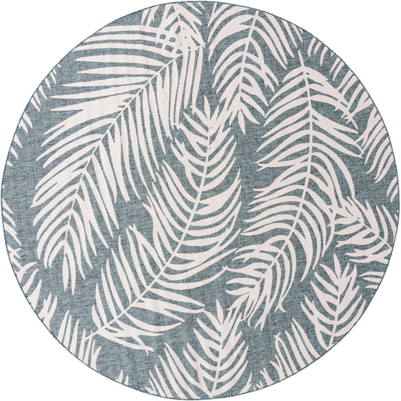 Tapis d'extérieur couleur Kona, Rond 10 pi 8 po