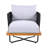 Blaine Outdoor Acacia Wood Rope Woven Club Chair-1264205307-1264205306