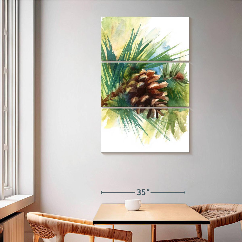 Pine Cone, 65" H x 42" W