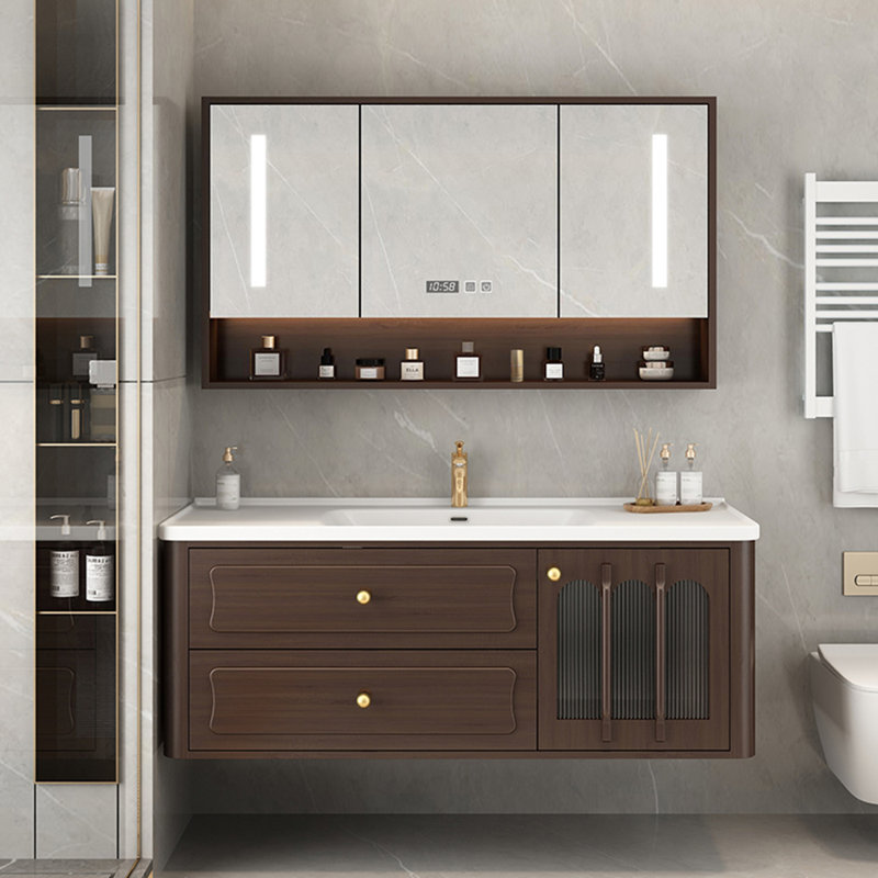 Modern Chinese-style bathroom cabinet.