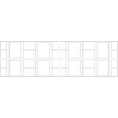 28.25'' H x 94.5'' W x 0.38'' D Expanded Cellular PVC Wainscot Panelling