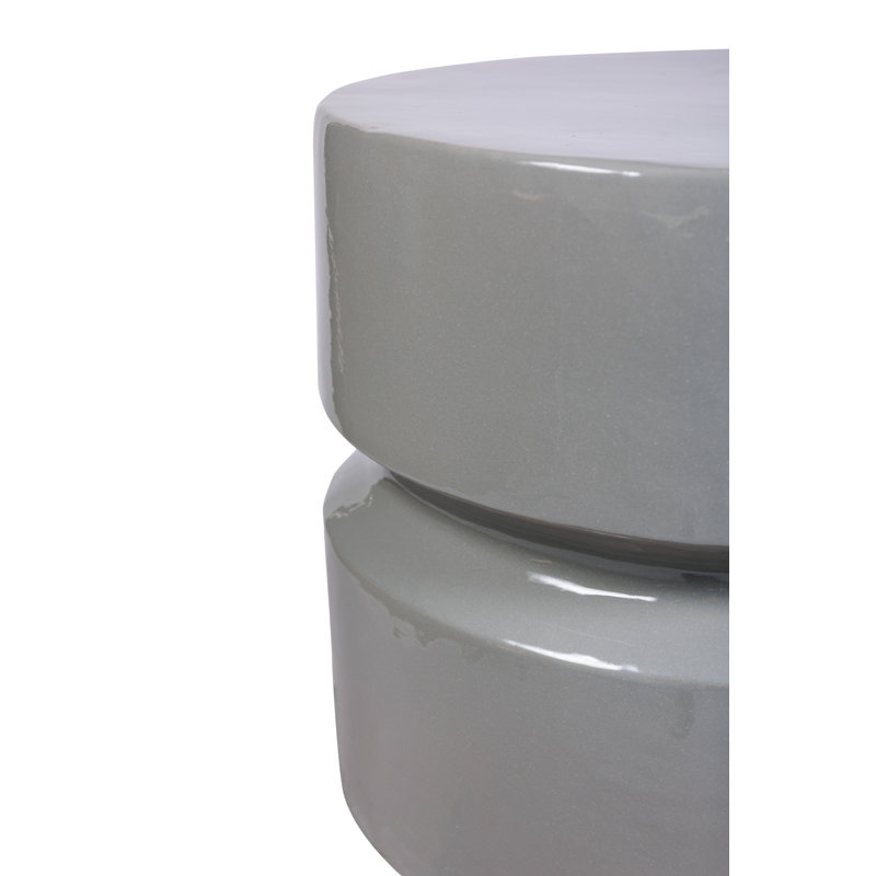 Balance Garden Stool, Sage Gloss