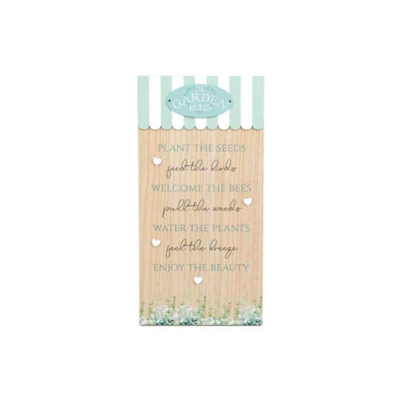 Potting Shed Rules 1 Piece Wall Art