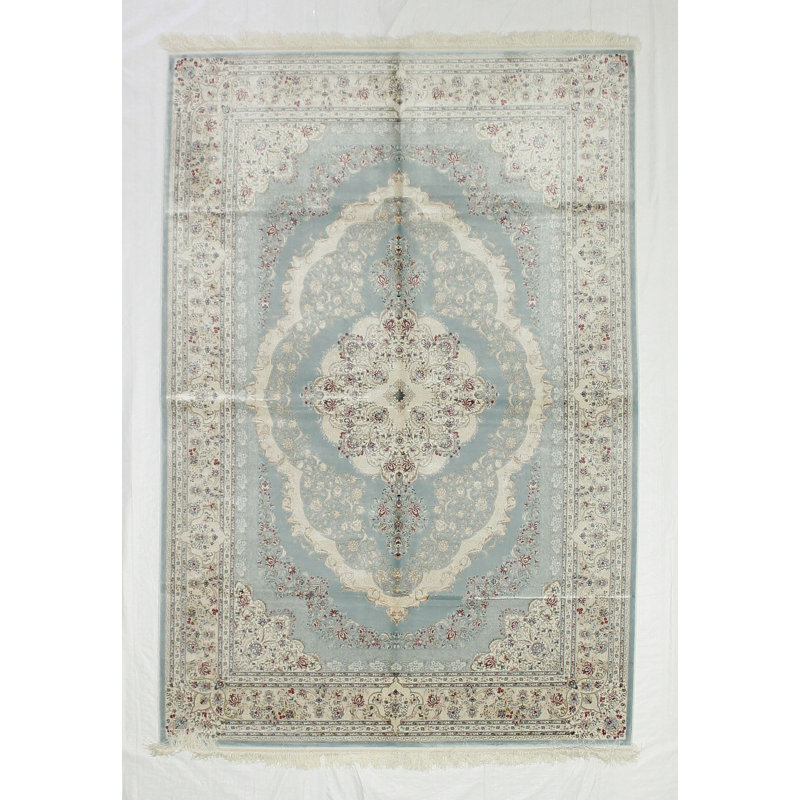 Antep Silk Rug, Rectangle 3'11" x 5'10"